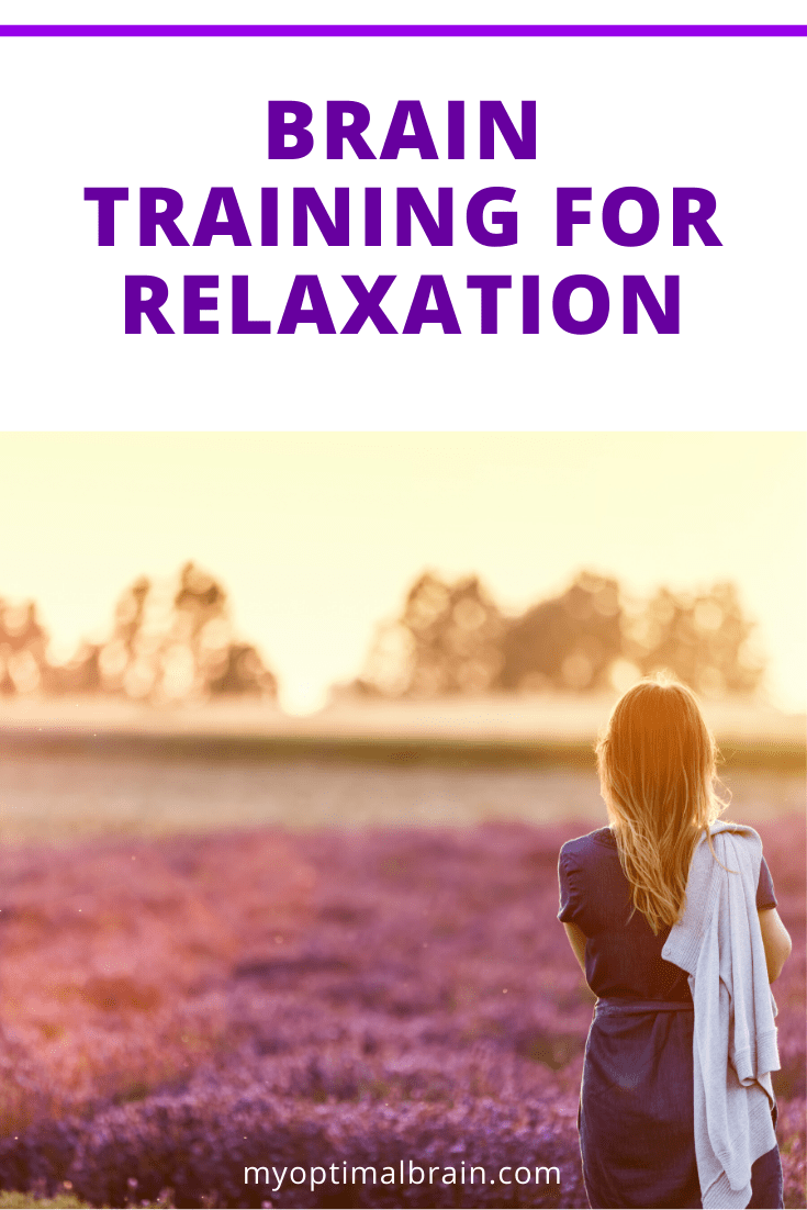 Brain training for relaxation