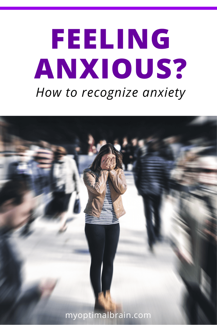how to recognize anxiety