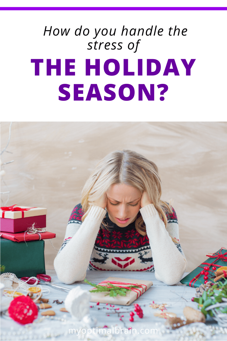 stress of the holiday season