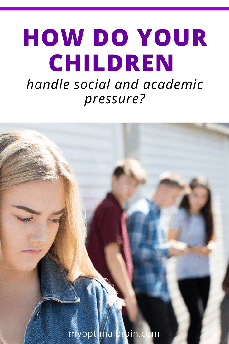 children and social and academic pressure